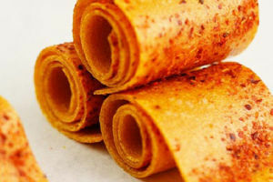 Spicy Mango Fruit Leather Spicy Mango Fruit Leather